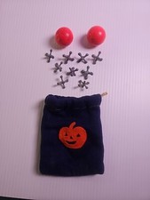 Vintage 9 Metsl Jacks and 2 Balls