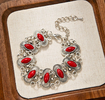 Retro turquoise bracelet with Bohemian ethnic style bracelet