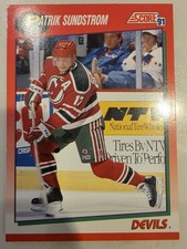 1991 Score Patrik Sundstrom 117 MINT