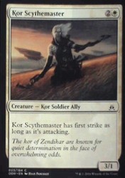 Kor Scythemaster 023/184 Oath of the Gatewatch Common MTG