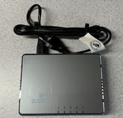 HPE JD866A - HP V1405-5 - 3COM 5-Port Ethernet Switch (Unmanaged) 5 x 100Base-TX