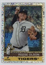 2025 Heritage High Number SP Chrome Silver Sparkle Refractor Reese Olson pi4