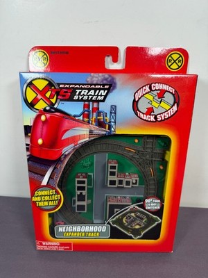 XTS Train System Expandable Expander Track NEIGHBORHOOD 90 TURN 4 WAY SWITCHER