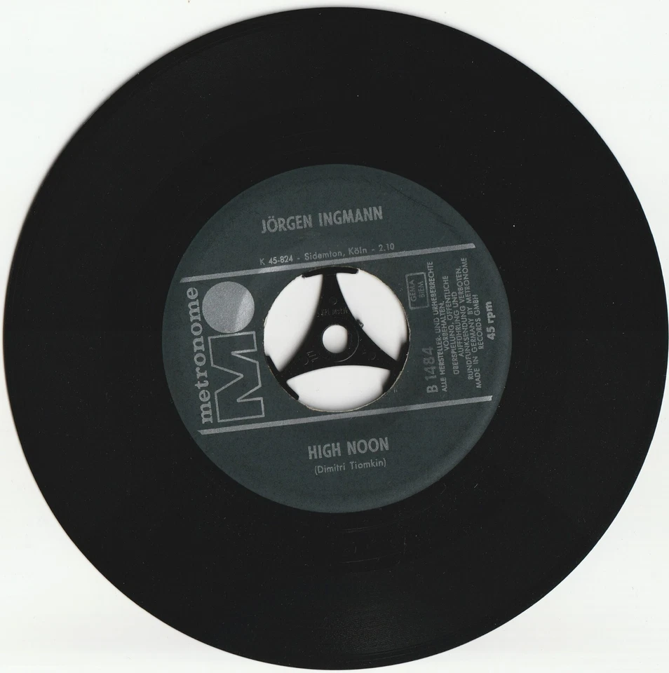Jörgen Ingmann - High Noon - Violetta -  7" vinyl Single - Bild 3 von 4