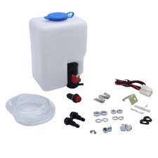 Universal Car Windshield Washer Pump Kit Windshield Washer Pump Reservoir Kit... Universal Car Windshield Washer Pump Kit Windshield Washer Pump Reservoir Kit...