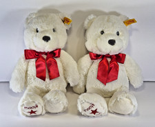 2 Steiff Soft Cuddly Friends Macy's 2021 Annual Holiday Bear 683893