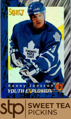 1994-95 Select #YE 4 Kenny Jonsson Youth Explosion