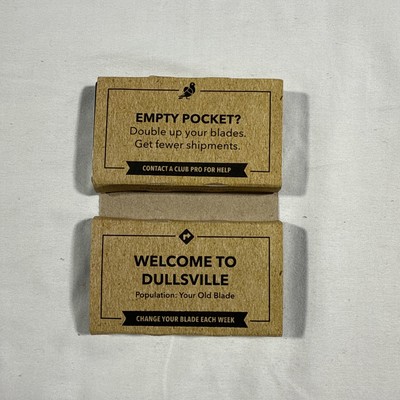 Dollar Shave Club Razor Blades 8 Total 