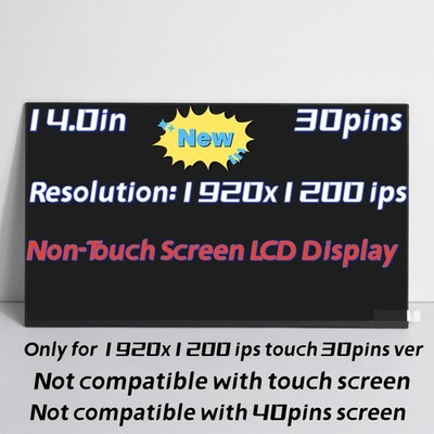 14.0'' WUXGA laptop LCD Screen N140JCA-EEL REV C1 fit NE140WUM-N43/ B140UAN03.2