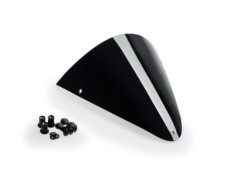 Puig Black Replace Screen - Retrovision Screen Triumph Bonneville T120 2021-2025