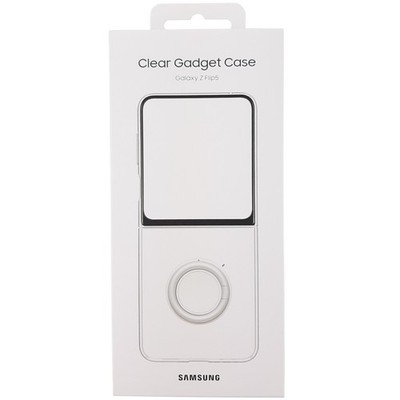 Original Samsung Galaxy Z Flip 5 Clear Gadget Case Hülle EF-XF731 Cover in OVP
