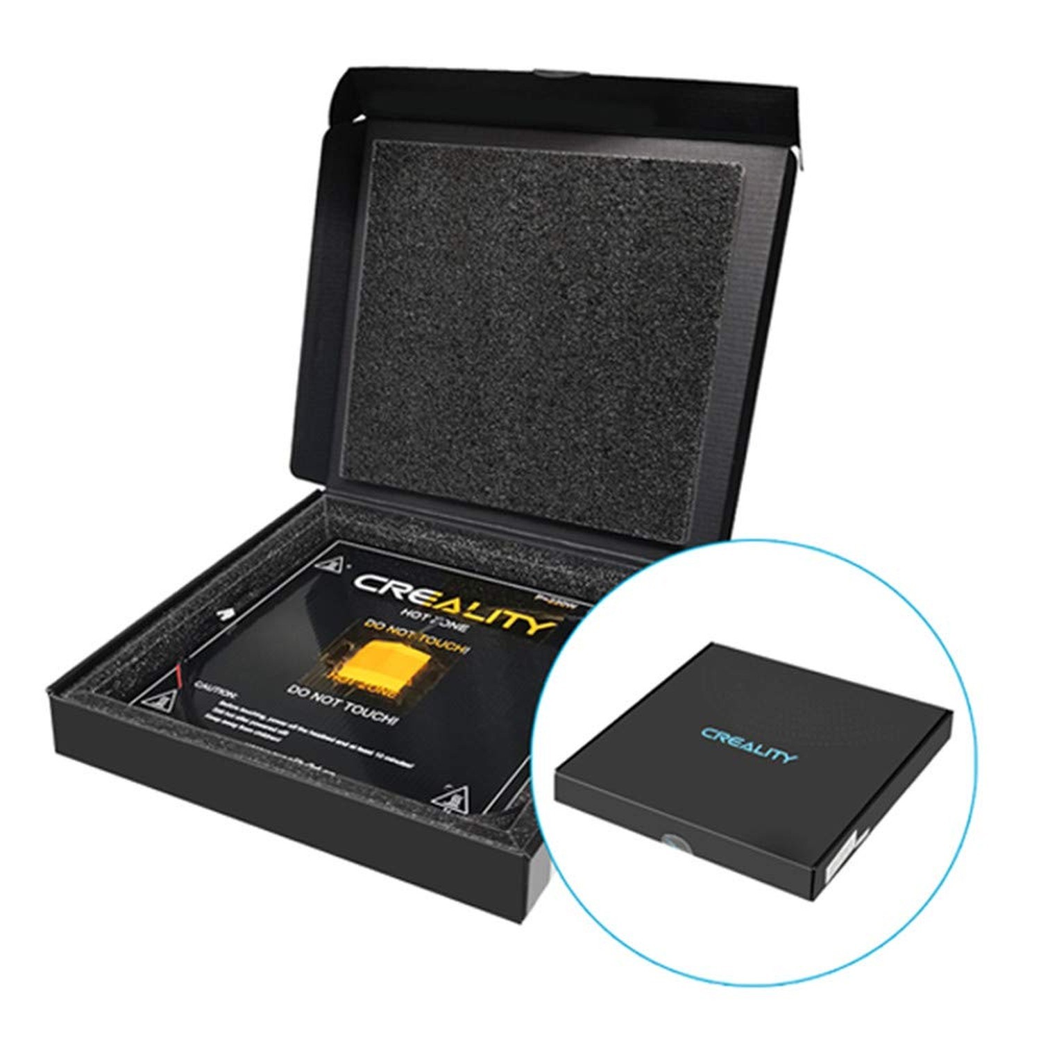 Official Ender 3 V2 Heated Bed 3D Printer Replacement Hot Bed 220W 24V with C...