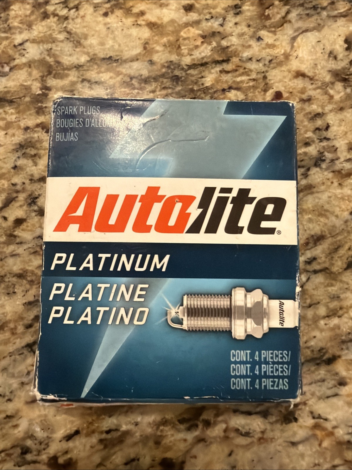 Autolite AP103 Spark Plug Set of 4 Platinum
