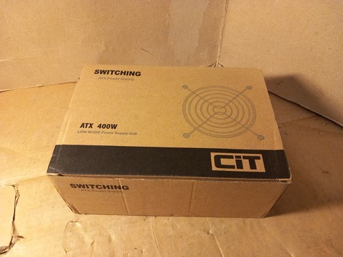 CIT ATX Alimentatore switching ATX-400W Alimentazione in uscita, SCATOLA - Foto 2 di 10