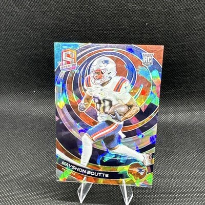 Panini 2023 Spectra Rookies Kayshon Boutte Patriots Astral Prizm #191 /40 RC