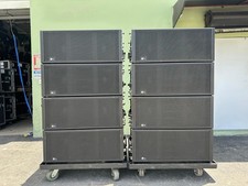  8 Meyer Sound LYON-W Line Array Loudspeakers W/ Cart THS 