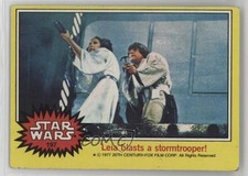 1977 Star Wars Princess Leia Organa Luke Skywalker blasts a stormtrooper 1b3b