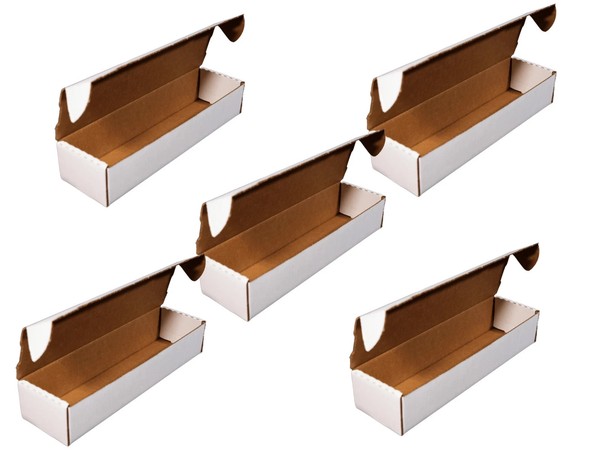 5000 Count Trading Card Storage Boxes (5 x 1000) Cardboard Organizer Panini TCG