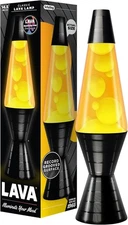 Lava® Lamp - 14.5'' Vinyl Record Grooved Base - The Original Motion Light -