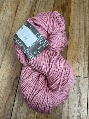 Cascade Yarns ~ Cascade 220 ~ 100% Peruvian Highland Wool ~ 1 Hank #8834 Pink