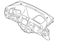 Genuine Nissan Instrument Panel 68200-3WC0A