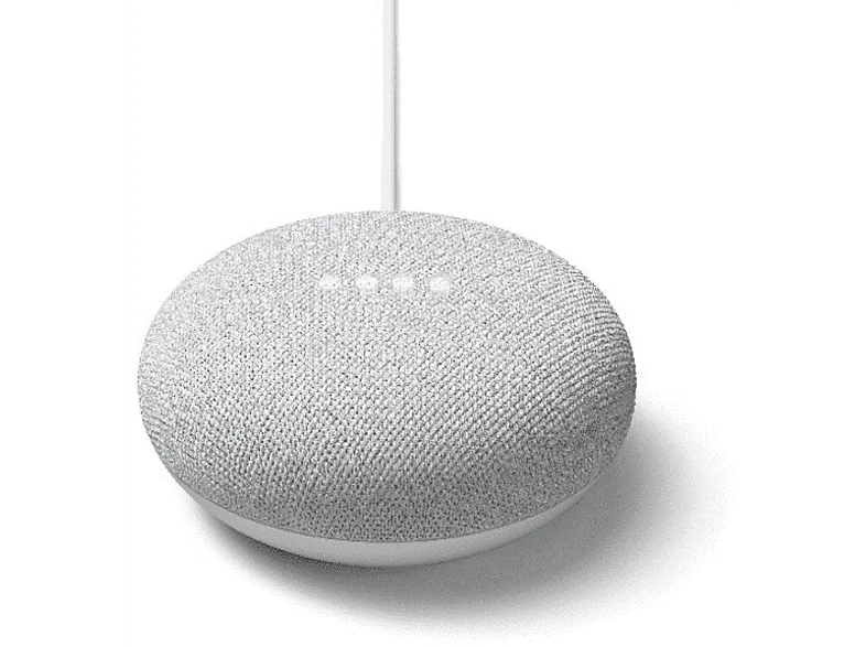 Google Nest Mini, 2ª generación, Chalk/Rock, Blanco - Imagen 2 de 4