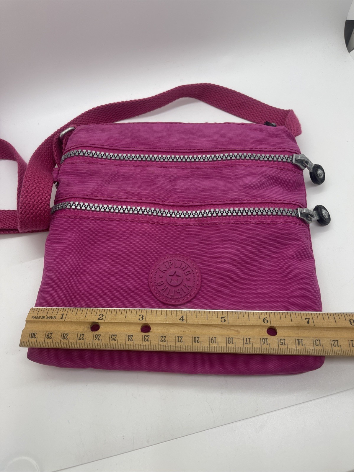 Vintage Pink Y2K KIPLING ALVAR XS Shoulder/CrossBody Mini bag Used Fast Ship image 4