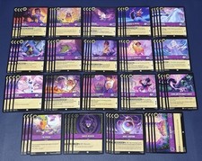 9th Edition English Version Import Lorcana Amethyst C UC 76 Set