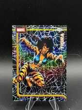 2026 Topps Chrome Marvel Comics #179 Tigra Spider-Web Refractor /399