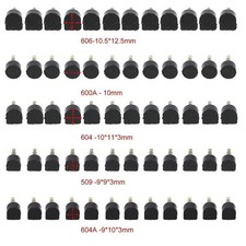 60PCs 5 Different Size High Heel Shoe Repair Tips Taps Dowel Lifts Replacement