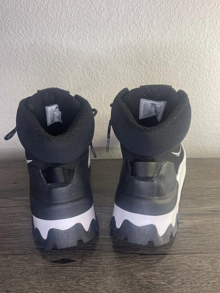 Talla 6.5 - Nike Mujer City Classic DQ5601-001 Negro Botas Zapatos Tenis Foto 4 de 4