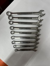 Vintage Craftsman Metric Combination Wrench Set 9 Pieces 8mm-15mm 17mm Vv Va Vintage Craftsman Metric Combination Wrench Set 9 Pieces 8mm-15mm 17mm Vv Va