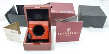 2018 Sovereign GOLD Proof EMPTY BOX plus COA excellent condition NO COIN