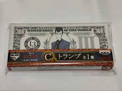 Ichiban Kuji Lupin the 3rd Eternal Companion Edition C Prize Playing Cards