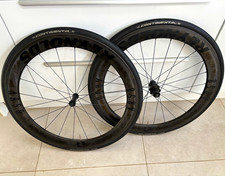 Reynolds AR58 700C Carbon Clincher Rim Brake Wheel Set with 23mm tires