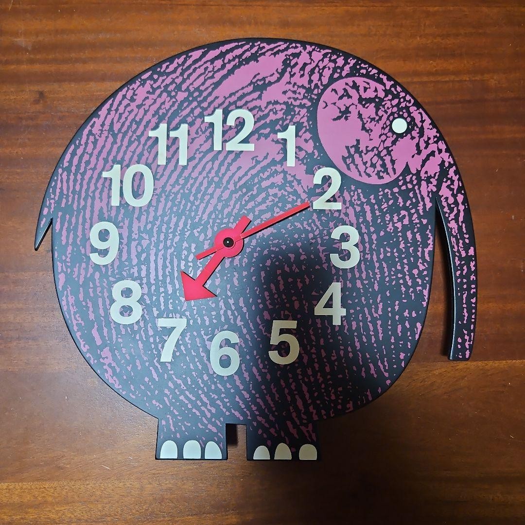 Vitra Wall clock Zoo Timers Elephant George Nelson Mid Century 2608TY