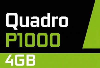 Nvidia Quadro P1000 4GB GDDR5 4x Mini-DisplayPort Graphics Card High Profile