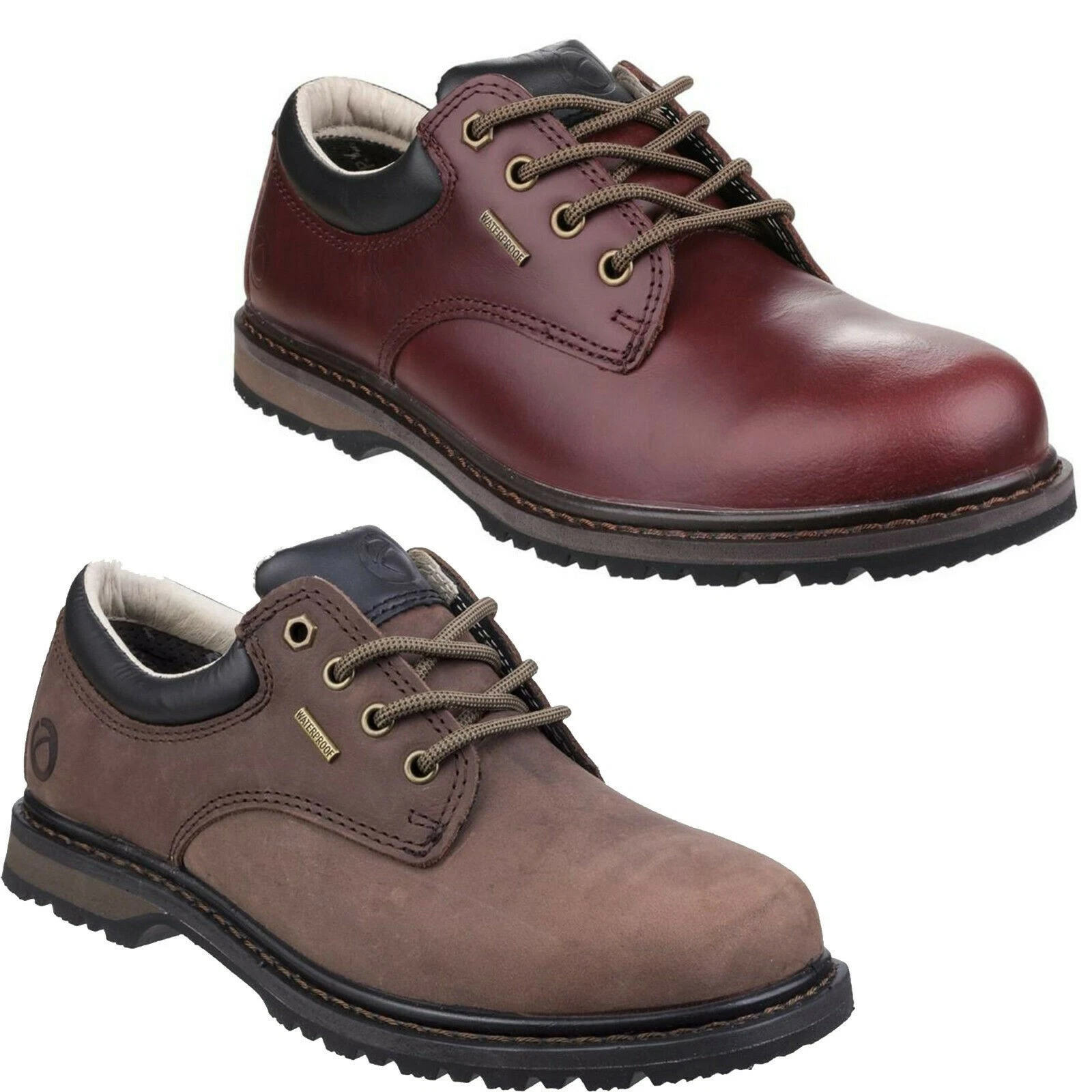 Mens Cotswold Stonesfield Waterproof Leather Hiking Walking Shoes Sizes 7 to 12
Opens in a new windo