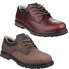 Mens Cotswold Stonesfield Waterproof Leather Hiking Walking Shoes Sizes 7 to 12