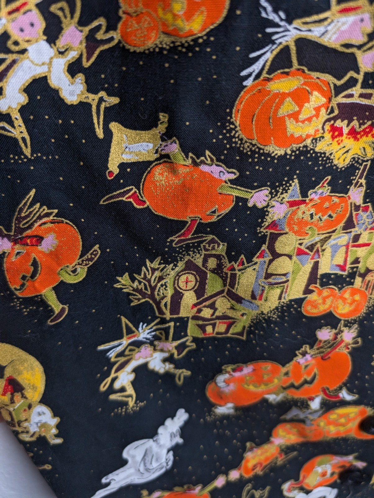 Vintage Basic Editions Witch Ghost Cat Haunted Pu… - image 4