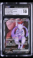 Pokemon Team Rocket’s Mewtwo ex 213/182 Destined Rivals - CGC 10