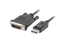 5901969416428 Cable Displayport - DVI -D M/M 1M Black Lanberg
