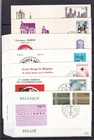 [LG80836] Belgium Nice Lot FDC First Day Covers UNG