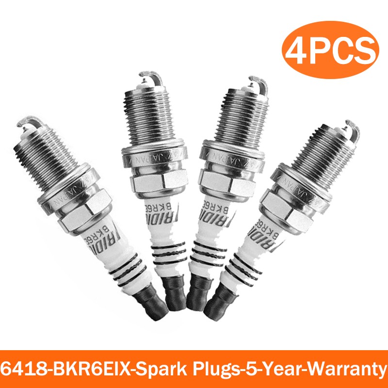 4x New Spark Plugs For ngk 6418 BKR6EIX Iridium IX for XS3924DP XS3924 XS3923DP