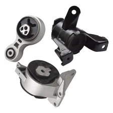 Motor Mount and Trans Mount Set 3PCS for 2010 2011 2012 Ford Fusion 2.5L