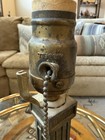 Hubbell Socket Acorn Pull Chain Art Deco Brass Lamp Rare! — photo 3
