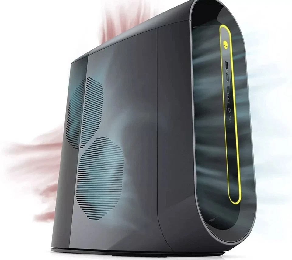 Alienware Aurora R10 AMD Ryzen 5 5600X, 8GB RAM, 1TB HDD, Win 10, No GPU, 1000w - Image 2 of 2