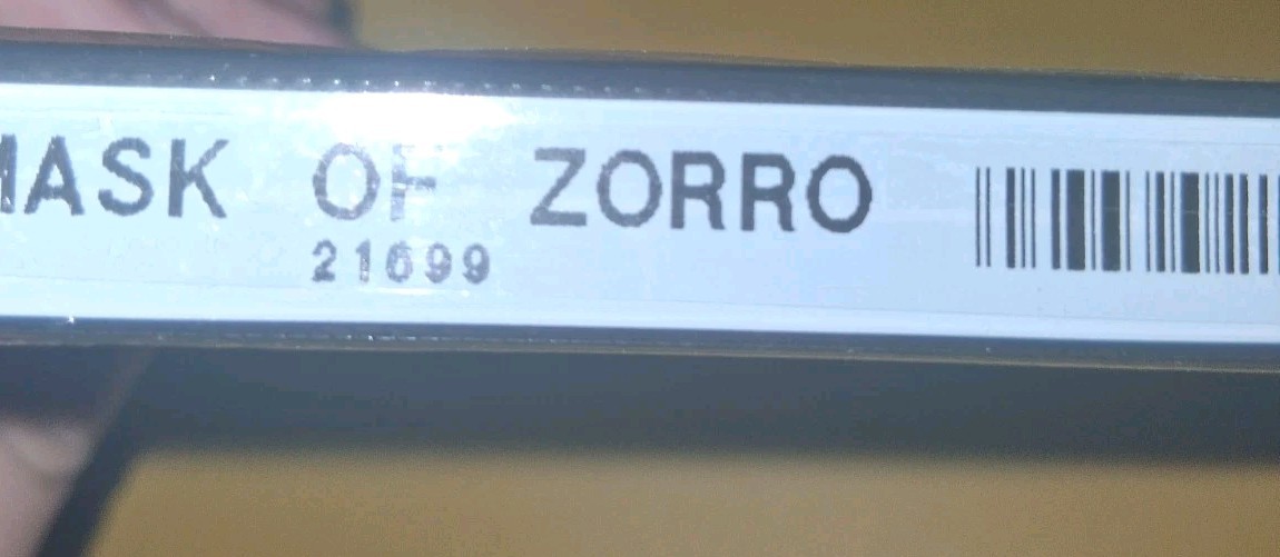 The Mask of Zorro (DVD, 1998, Closed Caption) for sale online | eBay