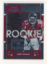 HARRY DOUGLAS 2008 PLAYOFF CONTENDERS #141 RC ROOKIE AUTO *ATLANTA FALCONS*