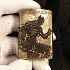 Spiel Dark Souls Soul of Cinder Kerosin Messing Feuerzeug Sammlerstücke Geschenk